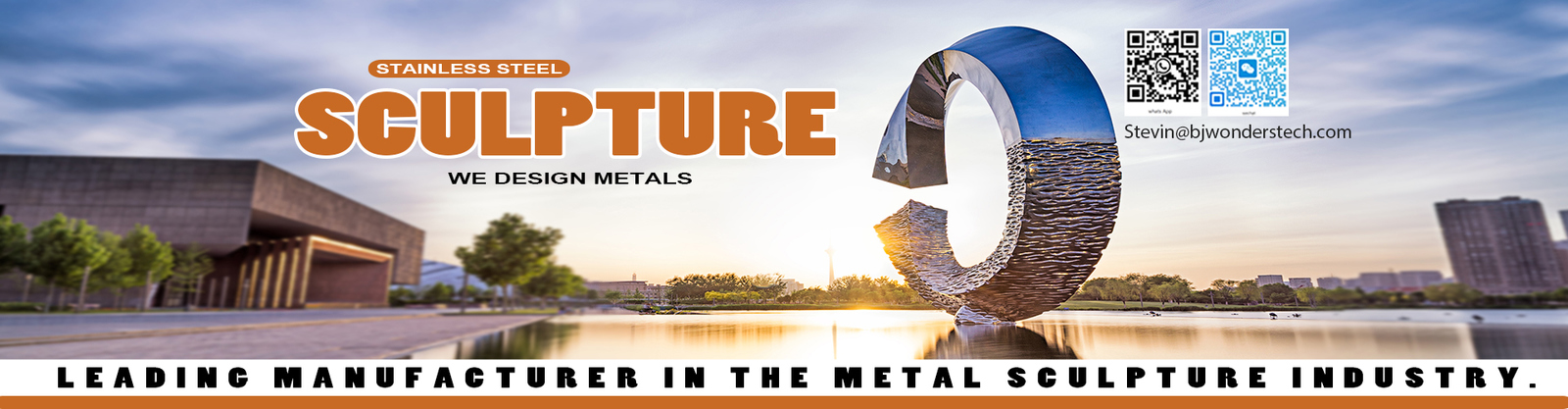 Las estatuas de bronce esculpen