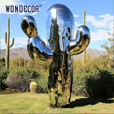 Outdoor Stainless Steel Sculpture Park Square Garden