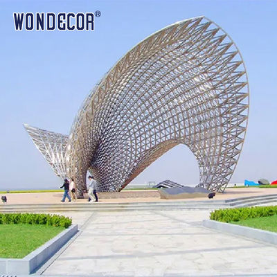 Source Manufacturers Large Scenic Spots Landscape Metal Art Architecture Stainless Steel Sculpture
