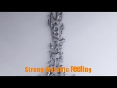 Decoración Abstrct del hotel de la escultura de la pared de la cascada del final del espejo