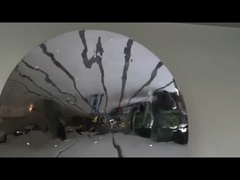 Escultura de acero inoxidable